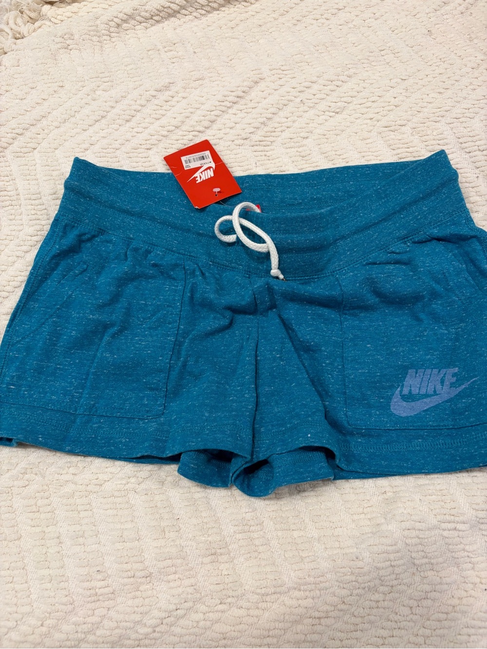 Nike Women’s Teal Athletic Drawstring Shorts